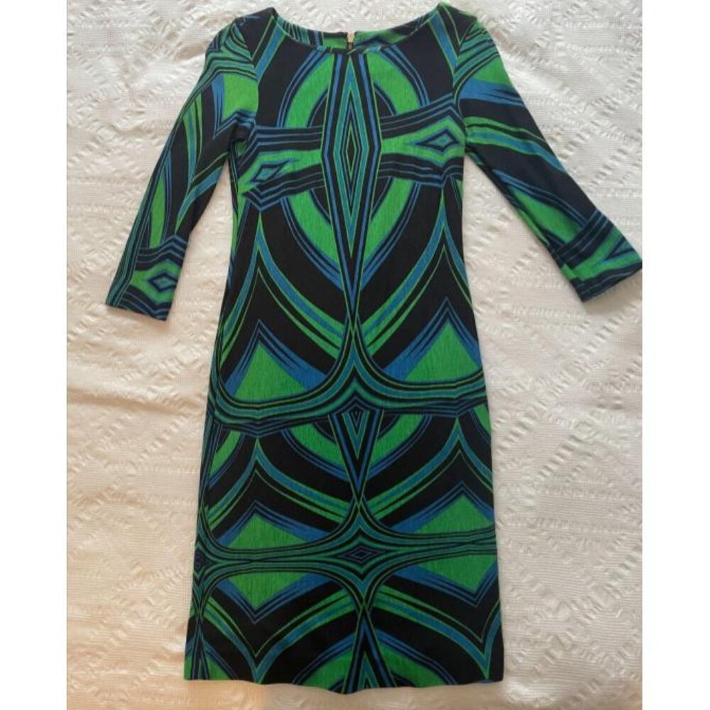 psychedelic mini dress